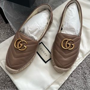 women‘s Gucci classic Shoes Marmont GG espadrille shoes NWT